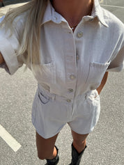AMANDA JUMPSUIT - LYS BEIGE