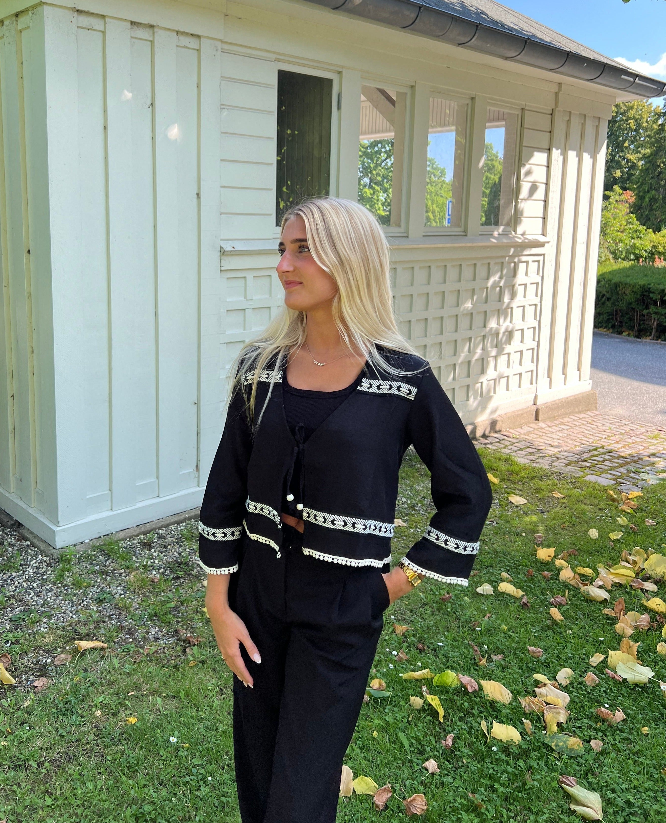 MAYA BLUSE - SORT – Beomé