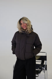 ALBA JAKKE - BRUN