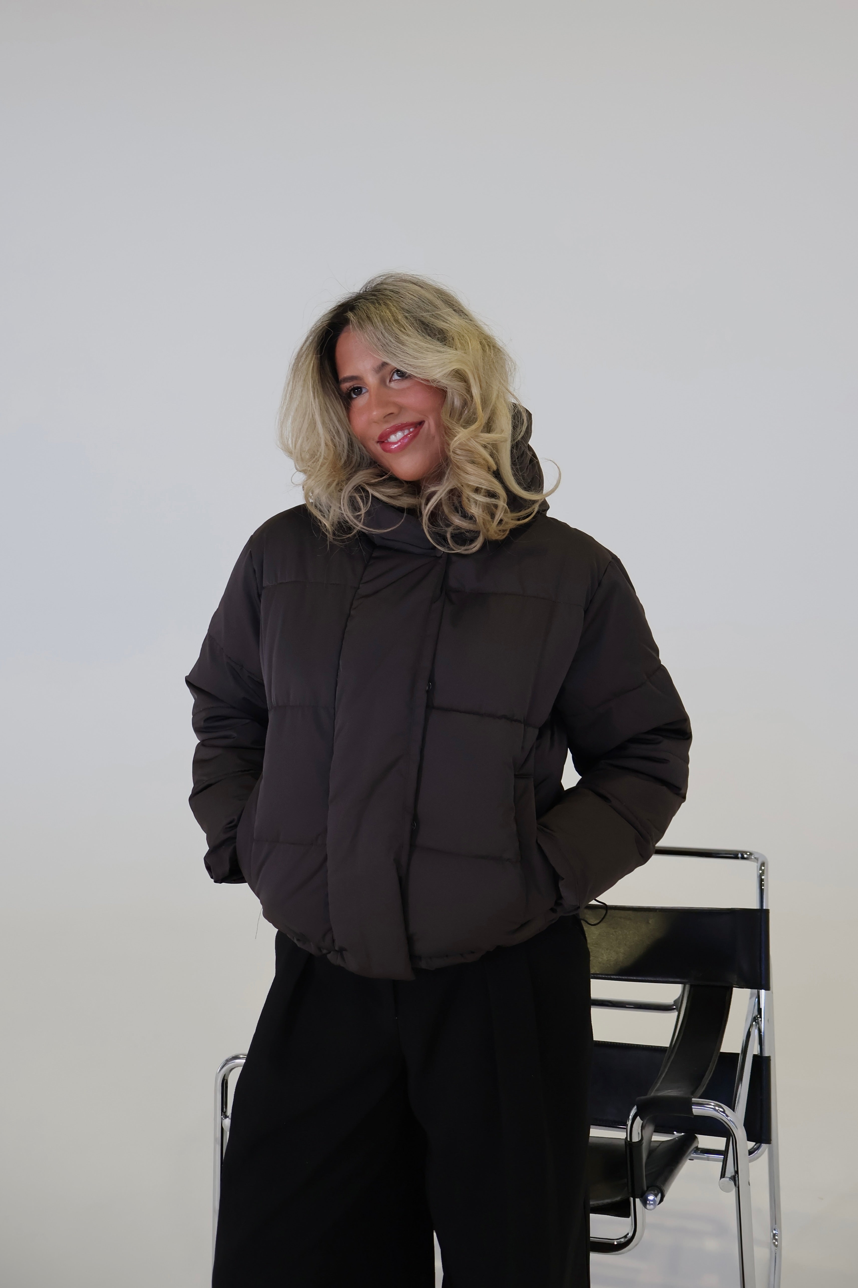 ALBA JAKKE - BRUN