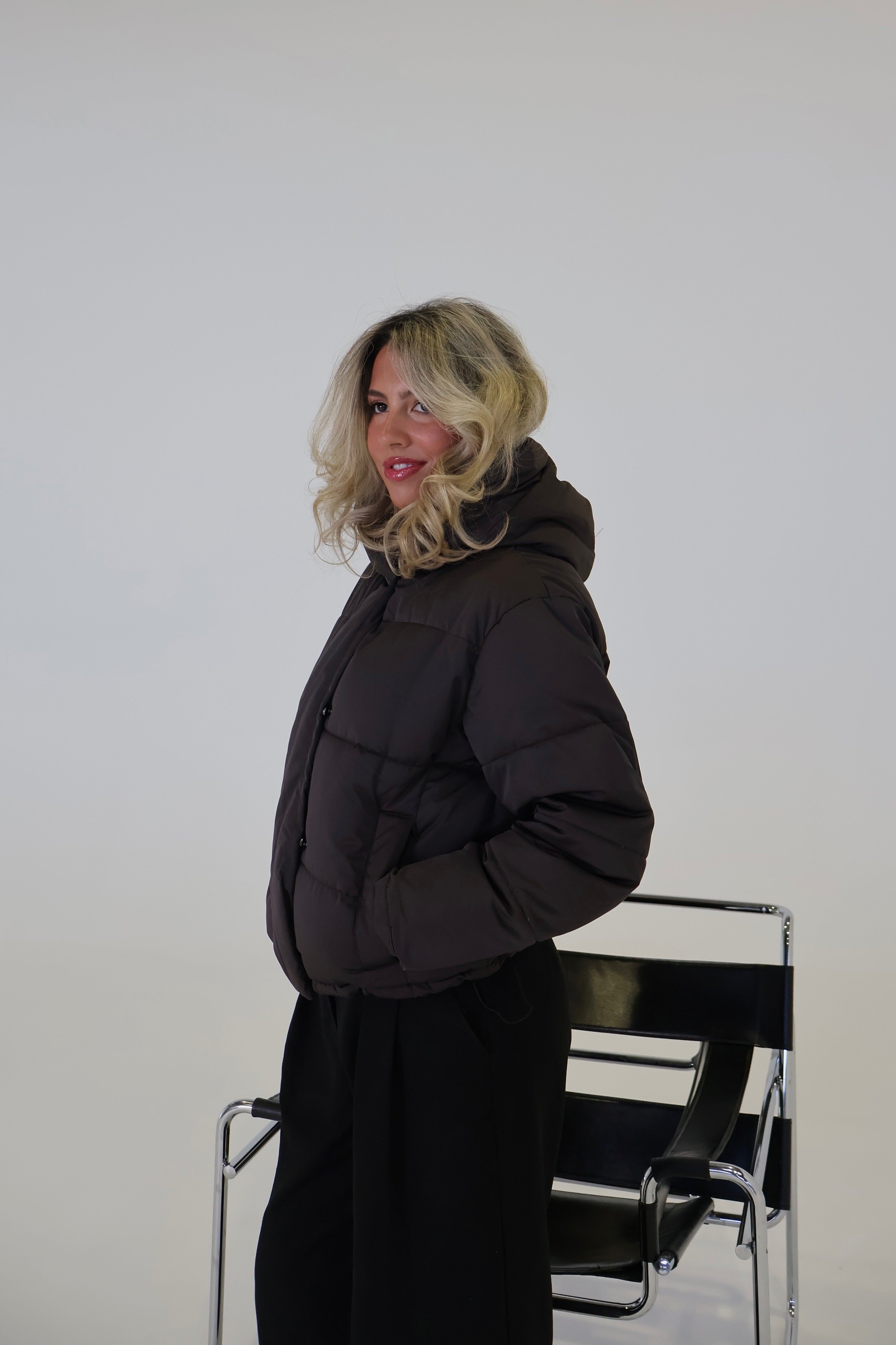 ALBA JAKKE - BRUN