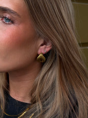 BIANCA ØRERING - GULDFARVET