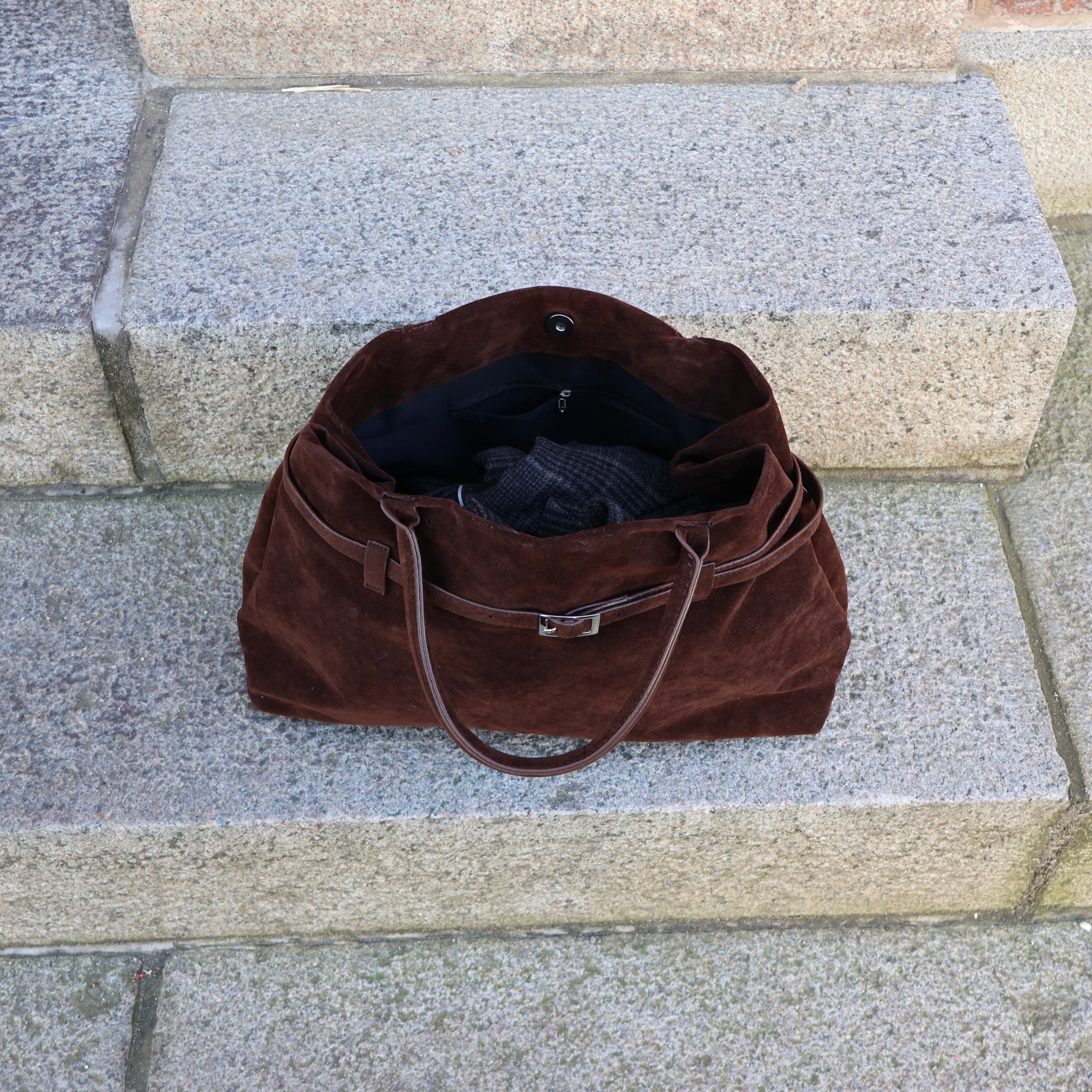 MIRA BAG - DARK BROWN