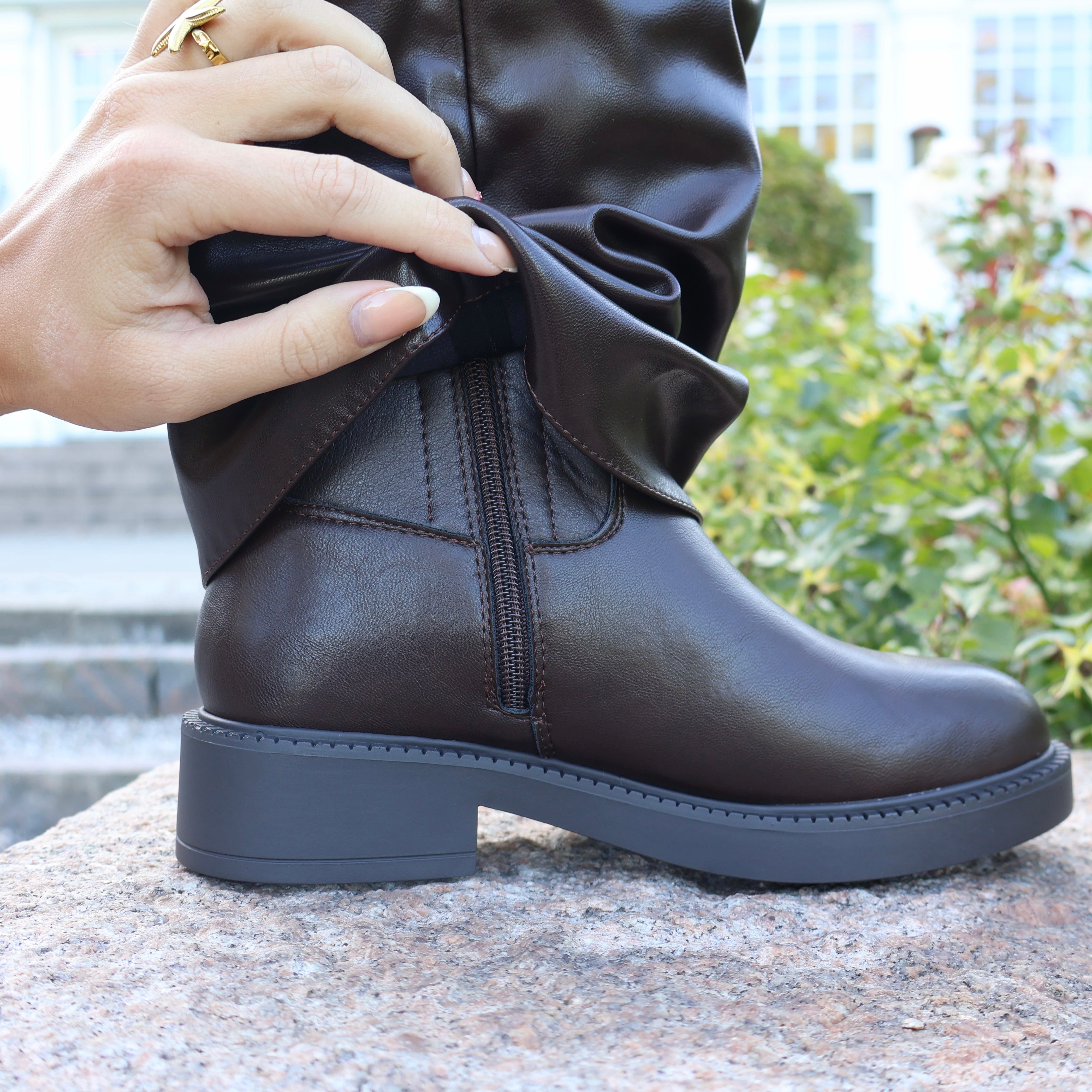 DAISY BOOTS - BRUN