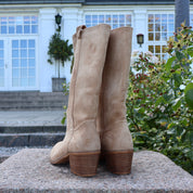 ANNA BOOTS - BEIGE