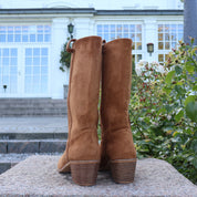 ANNA BOOTS - CAMEL